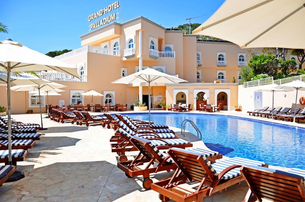 Grand Hotel Palladium Santa Eulalia Del Rio Exterior foto